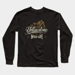 Yellowstone National Park Long Sleeve T-Shirt